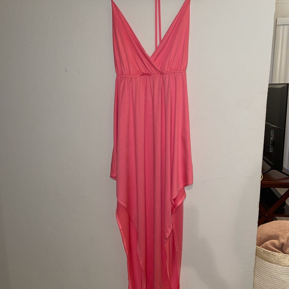 Medium High Low silk dress - Picture 2 of 5